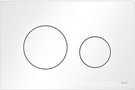 Панель смыва с двумя клавишами, (пластик цв. белый матовый),  ZZ Tece TECEloop 2.0 9240926