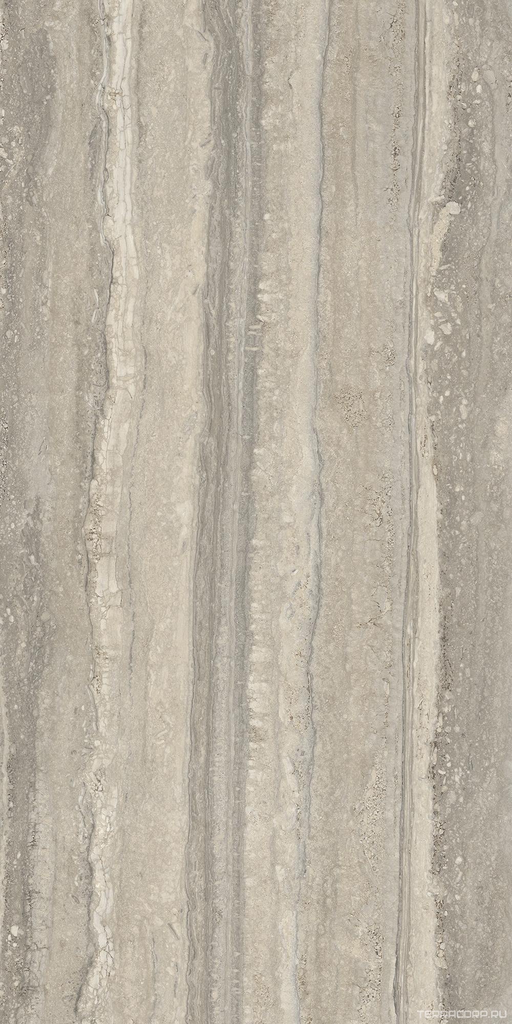 Керамогранит Alpas Euro Travertine Tivoli Di Noce Full body lappato 60x120 Коричневый, фото 4