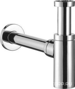 Сифон для раковины 1"1/4", фановый патрубок d40мм, (пластик цв. хром), Geberit Geberit Универсал 151.035.21.1