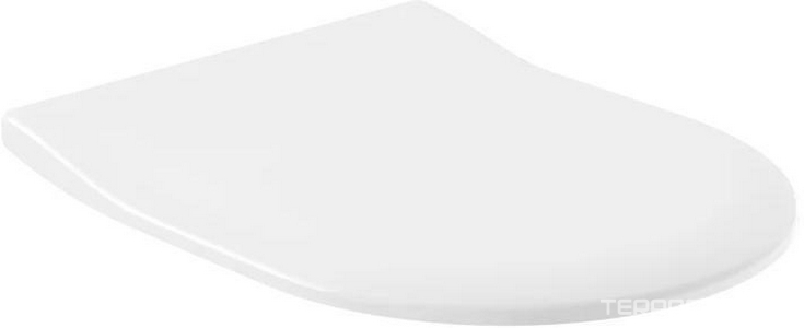 Сиденье для унитаза (тонкое Slimseat), с микролифтом, крепления в компл., (цв. 01 white),  Villeroy & Boch Subway 2.0 9M78S101