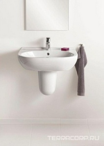 Раковина 550х450мм, с 1 отв.д/смесит., (цв. 01 белый),  ZZ Villeroy & Boch O.Novo 51605501