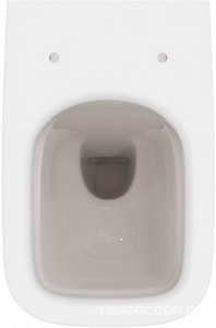 Унитаз напольный, пристенный, 355х540мм, безободковый RimLS+, крепёж в компл., без сиденья,   B ZZ Ideal Standard i.life T461601