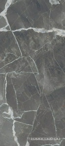 Керамогранит Florim Stones & More 2.0 Stone Calacatta Black Glossy  ZZ 80x180 Черный 