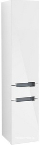 Пенал подвесной 350хh1650х370мм 2 двери , 1 ящик, петли справа, цвет белый глянцевый (крепл.в компл.), Subway2.0 ZZ Villeroy & Boch Subway 2.0 A70800DH