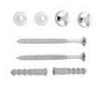 Крепления к полу для унитаза / биде, (цв. хром), GSI ZZ GSI Универсал FISVBC