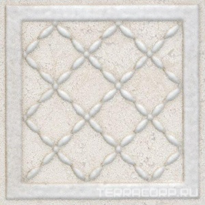 Керамогранит Kerama Marazzi Сорбонна Вставка  напольный9.6x9.6 Бежевый 