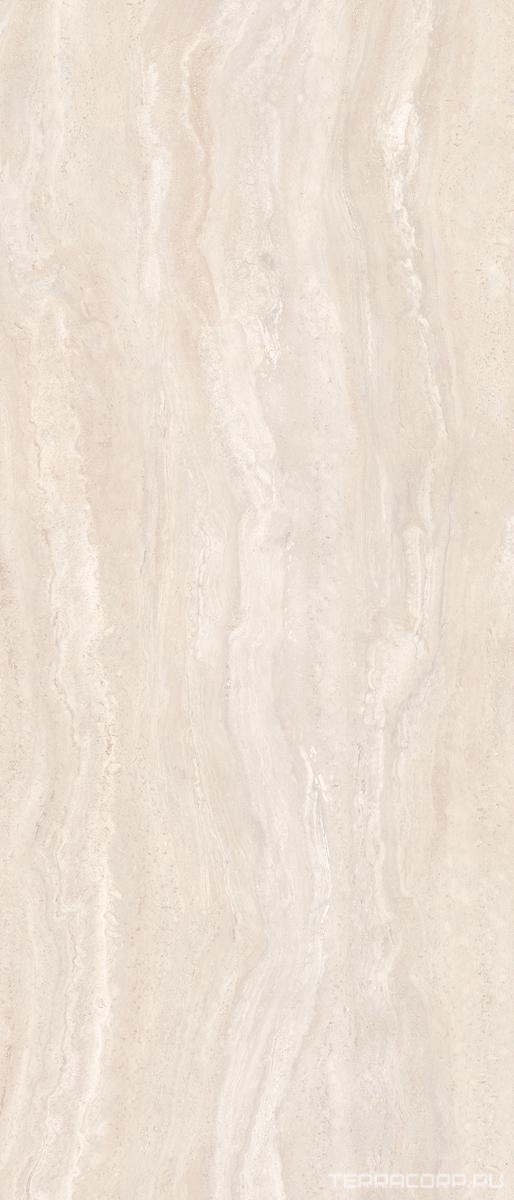 Керамогранит Florim Magnum Authentic Luxe Pearl Travertine Matte Silk 120x280 Бежевый, фото 6