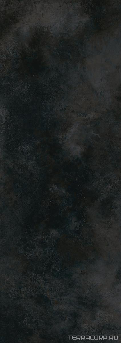 Керамогранит Laminam Rus Ossido Nero 5,6 100x300 Черный, фото 6