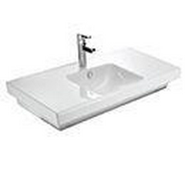 Раковина мебельная 1050х500мм, 1 отв. д/смес., БЕЗ крепежа XX