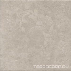 Керамогранит Kerama Marazzi Хадду  серый светлый матовый декорированный 40,2x40,2x0,8 Серый 
