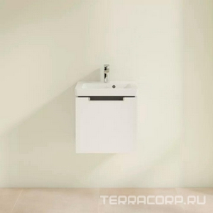 Тумба подвесная 440xh420x352мм для раковин 7315 F5 xx, (цв. DH бел/глянц, крепл.в компл.),  Villeroy & Boch Subway 2.0 A68400DH