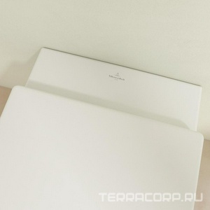 Унитаз подвесной 370х560мм, без внутр. смывн. ободка, без сиденья, скрытый крепёж "SupraFix" в компл., (цв. 01 white),  Villeroy & Boch Subway 2.0 5614R001