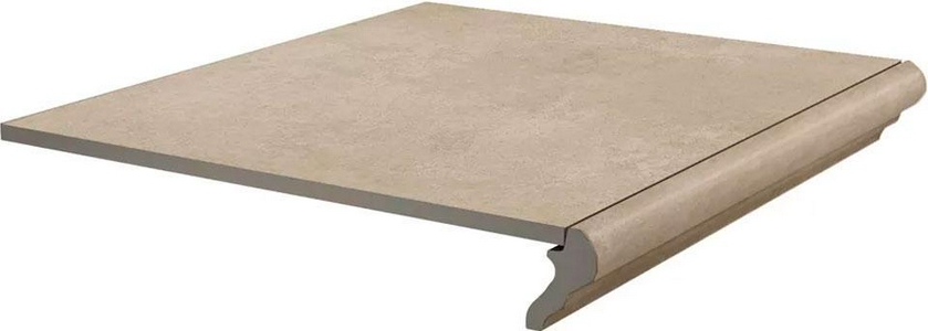 Ступени Kerama Marazzi Хадду Ступень фронтальная  бежевый матовый 40,2x34x0,8 Бежевый 