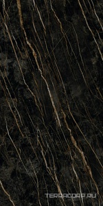 Керамогранит Laminam I Naturali Marmi Noir Desir 12.5 mm 162x324 Черный 