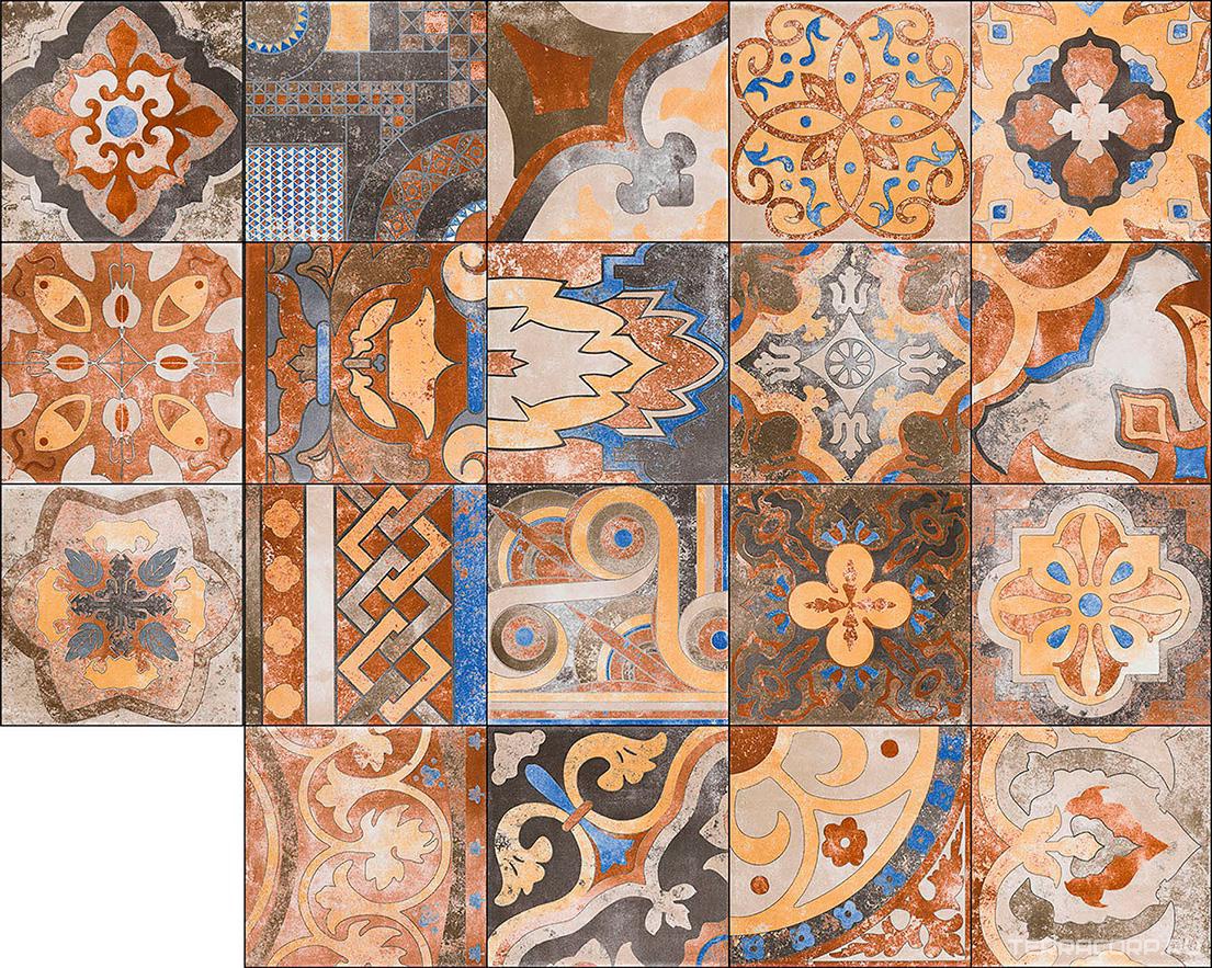 Керамогранит Pamesa CR Empoli Cr.Empoli Earth 22,3x22,3 Комбинированный, фото 3