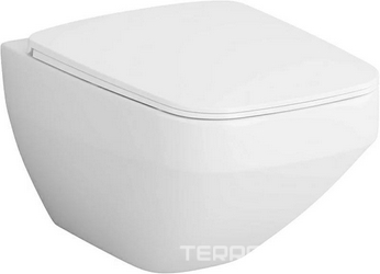 Подвесной унитаз Inspire V2.0  c крышкой-сиденьем микролифт, белый KL