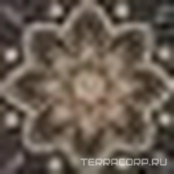 Вставка Фратте беж цветок лаппатированный XX|15х15