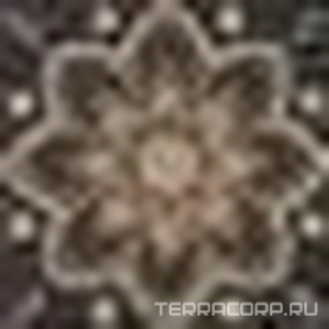 Керамогранит Kerama Marazzi Фратте Вставка  беж цветок лаппатированный XX15х15 Бежевый 