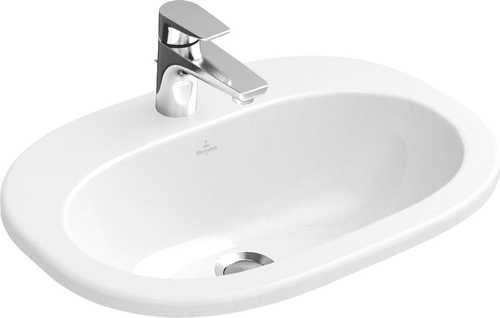 Раковина Villeroy & Boch O Novo 4161 56 01 alpin| 56x17x40