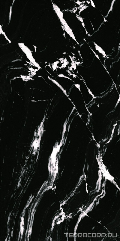 Керамогранит Pamesa CR Lux Cr.Lux Iliria Nero pol/rett (п.п.) 60x120 Черный