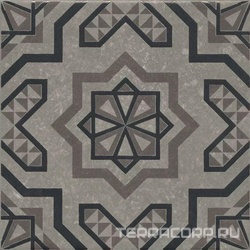 Декор Касабланка серый матовый 20x20x0,8