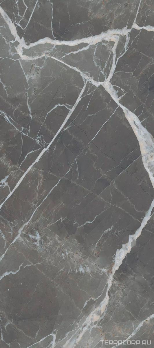 Керамогранит Florim Stones & More 2.0 Stone Calacatta Black Glossy ZZ 60х120 Черный, фото 7
