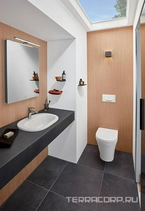 Раковина 560х405мм, с 1 отв.д/смесит., встраиваемая в столешницу сверху, (цв. 01 белый),  Villeroy & Boch O.Novo 41615601