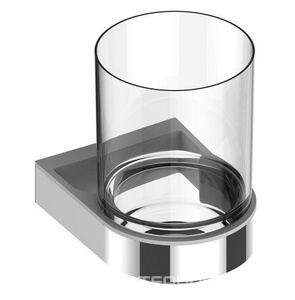 Стакан настенный, (цв.хром / хрусталь),  ZZ Keuco Smart.2 14750 019000