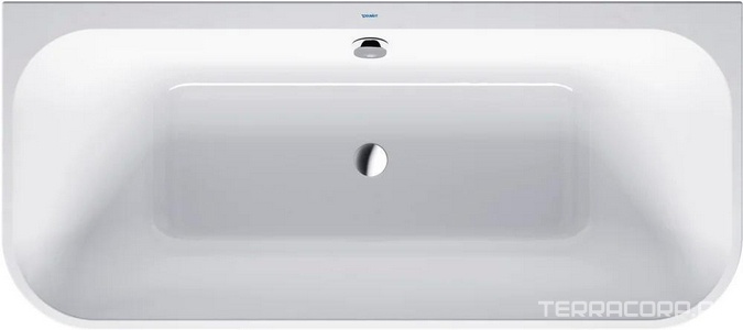 Ванна 1800х800мм  акриловая "перед стеной" с облицовочной панелью и рамой (БЕЗ слива-перелива),  ZZ Duravit Happy D.2 700318 00 0 00 0000