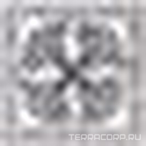 Керамическая плитка Kerama Marazzi Сансеверо Вставка  9.9х9.9 Черный 