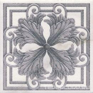 Керамическая плитка Kerama Marazzi Сансеверо Вставка  9.9х9.9 Черный 