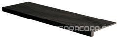 Ступени Sant Agostino S.Wood Gradone 120 Wood Black 33x120 Черный, фото 3
