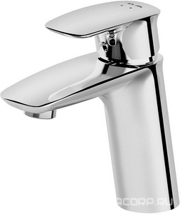 Смеситель для раковины ,  БЕЗ донного клапана, с установочным комплектом, хром AMPM Spirit 2.1 F71A02100