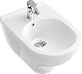 Биде подвесное Villeroy & Boch O'Novo 5460 0001 alpin| 36x31x56