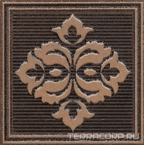 Керамическая плитка Kerama Marazzi Версаль Вставка 7х7 Коричневый 