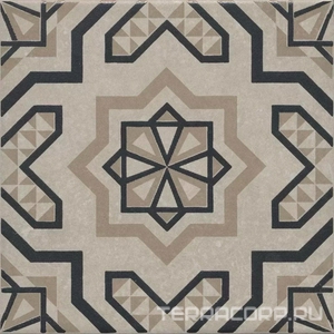 Керамогранит Kerama Marazzi Касабланка Декор  серый светлый матовый 20x20x0,8 Серый 