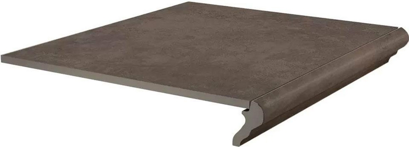 Ступени Kerama Marazzi Хадду Ступень фронтальная  коричневый матовый 40,2x34x0,8 Коричневый 