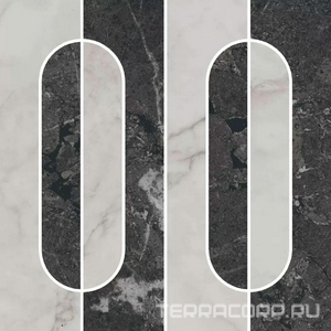 Керамогранит Kerama Marazzi Тубкаль Декор  наборный матовый обрезной 30x30x0,9  