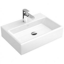 Раковина 500х420мм, 1 отв. д/смес., с переливом, (цв. R1 White ceramicplus), Memento ZZ