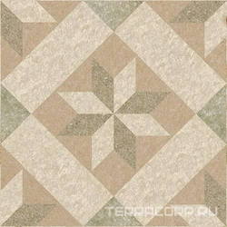 Декор Кампионе 3 матовый|30.2х30.2