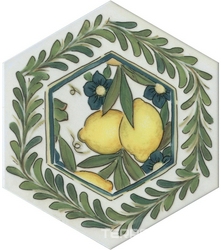 Декор Флорентина 2 глянцевый 20x23.1