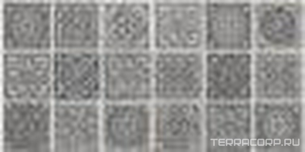 Керамическая плитка Azori Grazia Декор  Grey Nefertiti20.1х40.5 Серый 