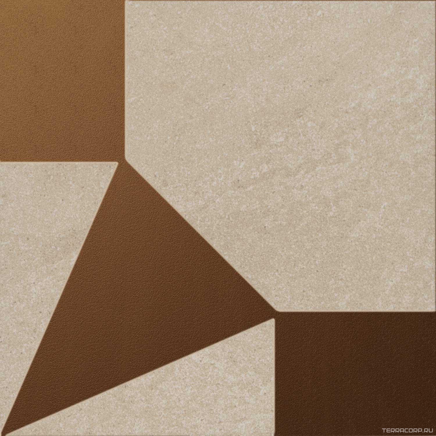 Керамогранит Kerama Marazzi Матрикс Декор беж светлый 20x20 Бежевый, фото 3