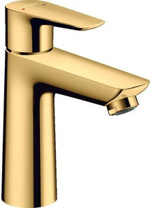 Смеситель для раковины, 110, с д/к, (цв.полированное золото),  ZZ Hansgrohe Talis E 71710990