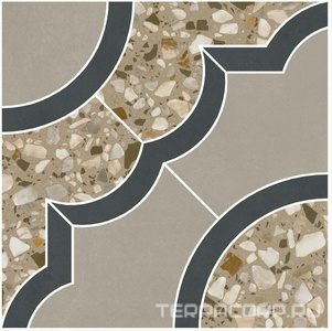 Керамогранит Kerama Marazzi Бричиола Декор  2 наборный 30х30 Комбинированный 