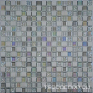 Мозаика Спектр-М Микс стекло Мозаика из стекла на сетке SK10-193 30x30 Комбинированный 
