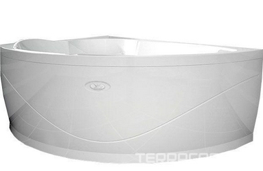 Ванна акриловая "Алари", 1680х1200x500 мм, левая, смеситель/излив Бриз/Ниагара, фронт.панель, каркас и слив-перелив в компл., белая XX
