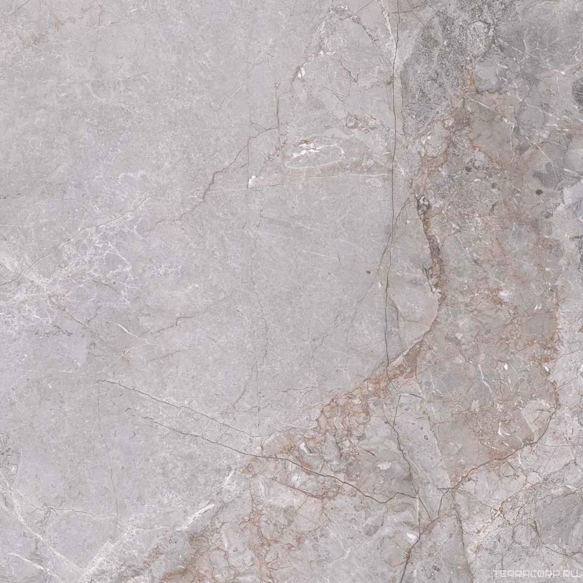 Керамогранит Zerde Fior di bosko grey 60x60 Серый, фото 3