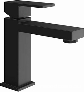 Смеситель для раковины, без донного клапана,  цв. матовый черный Kerama Marazzi Futura 66412KM.01.093