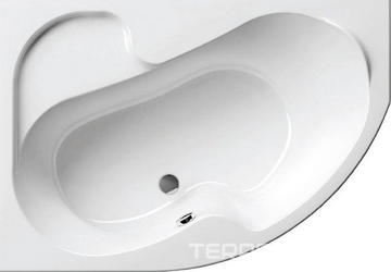 Акриловая ванна Ravak Rosa I L 140 см| 140x105x45